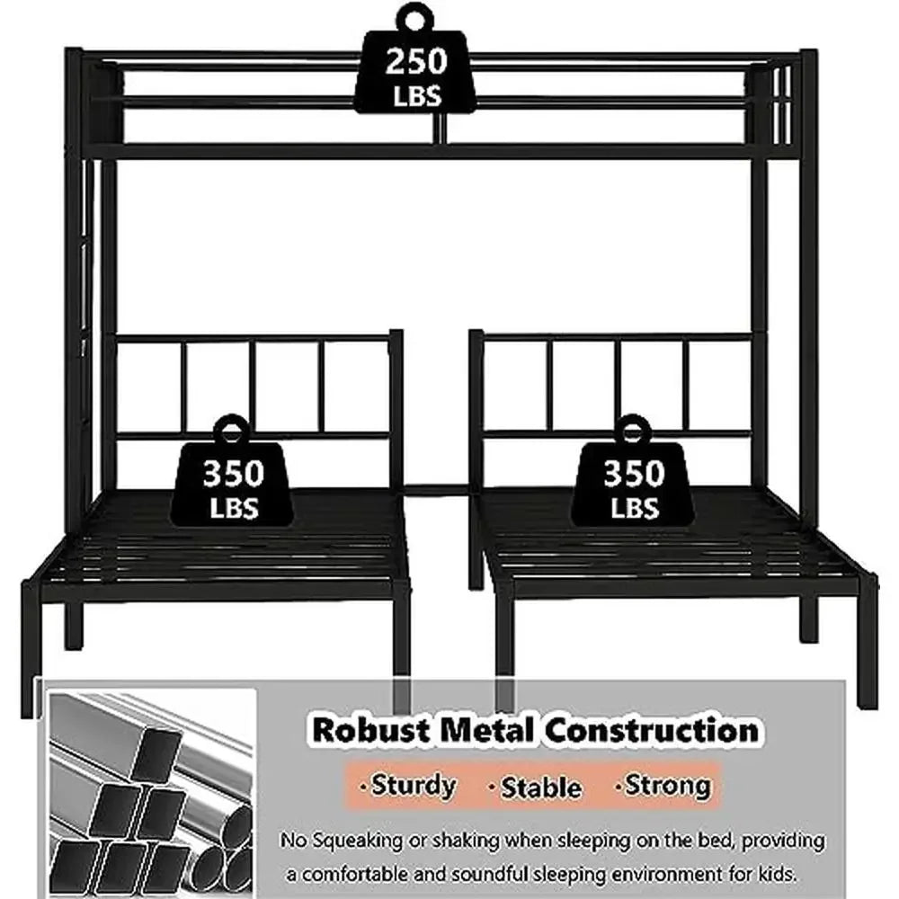 Triple Bunk Bed - Space-Saving Solution