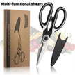 Multifunctional Stainless Steel Kitchen Scissors