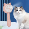 Rechargeable Multi-Purpose Pet Grooming Brush with Steam Technology