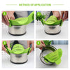 Folding Silicone Colander