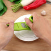 Eco - Friendly Plastic and Stainless Steel Garlic Press - Compact 14x4cm, Available in Rose and Gree - Gleaming House