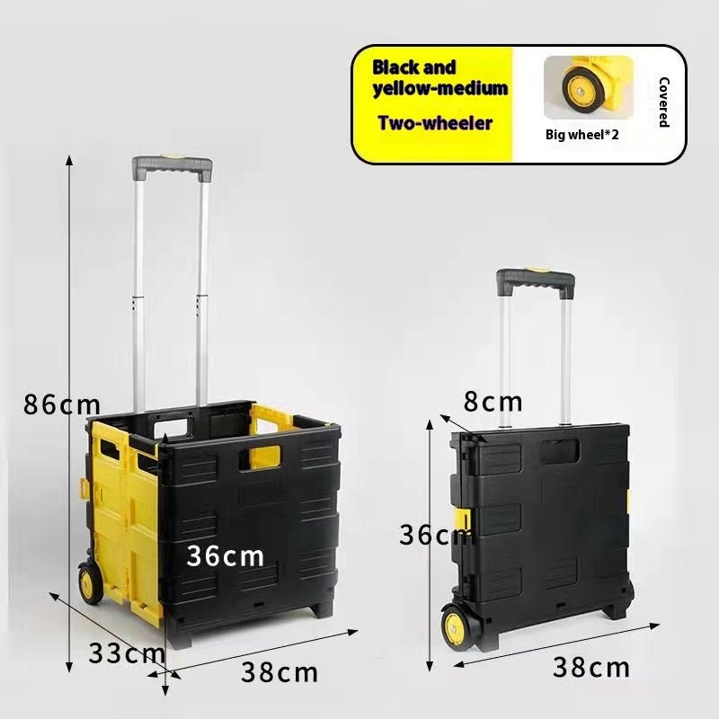 Foldable Trolley Box - Gleaming House