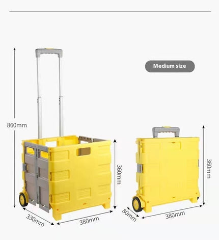 Foldable Trolley Box - Gleaming House