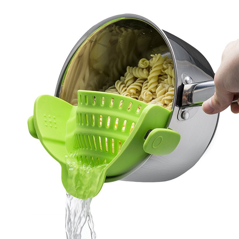 Folding Silicone Colander - Gleaming House