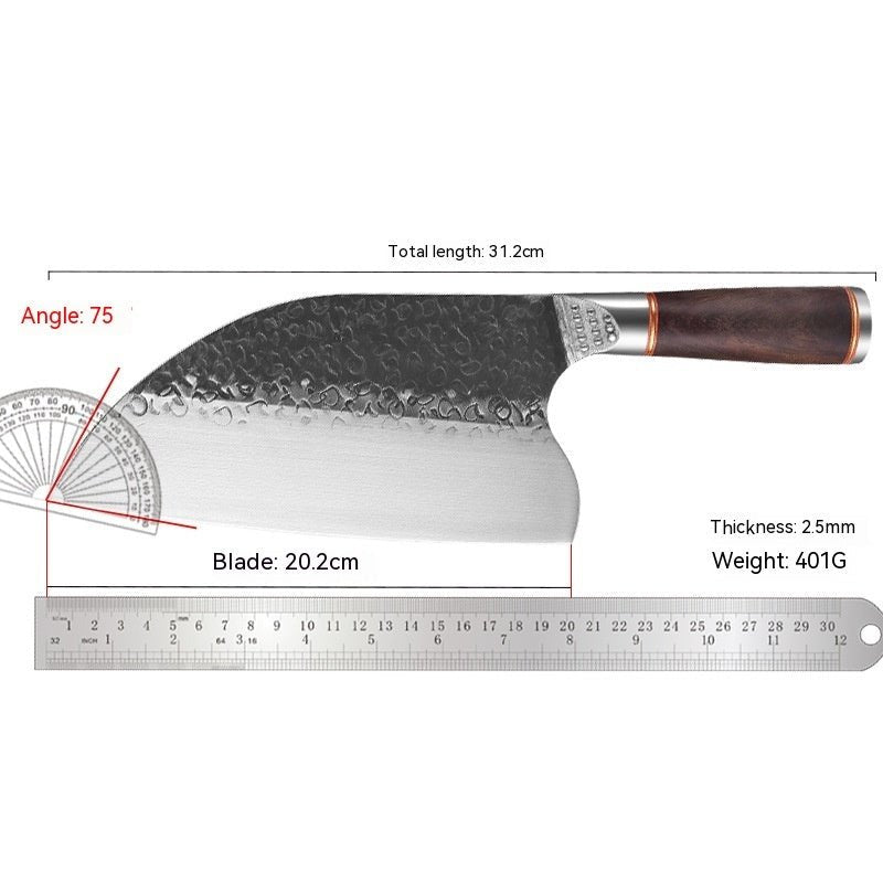 Forged Hammer Pattern Cutting Tool Stainless Steel - Gleaming House