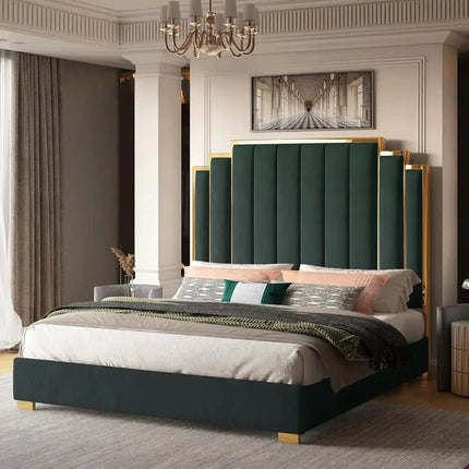 Glam and Elegant Bed Frame - Gleaming House