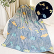 Glow in the Dark Unicorn Blanket – Magical Comfort for Girls - Gleaming House