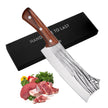 High Carbon Steel Bone Cutter – 8.5 - Inch Butcher Knife with Ergonomic Rosewood Handle - Gleaming House